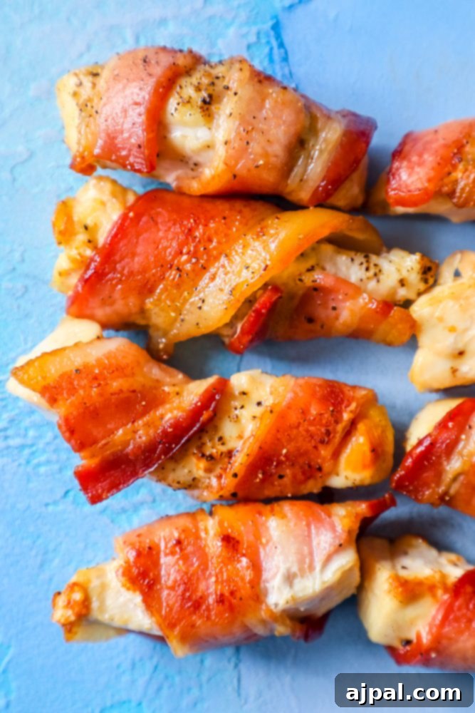 chicken wrapped in bacon