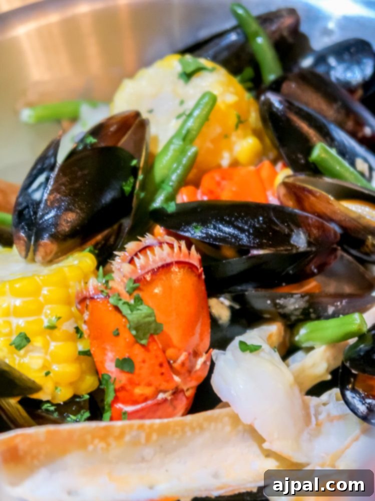 Gluten-Free Cruising on the Caribbean Princess 11 Gluten-free seafood bowl with corn and mussels available on Caribbean Princess ship for Princess Cruises’ celiac guests.