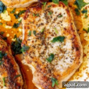 picture of pork chops in a pan