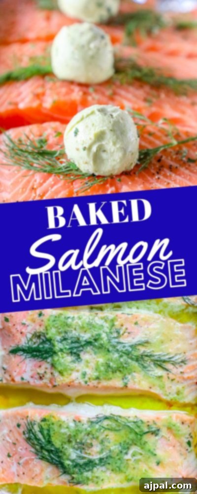 salmon on a tray with butter, pesto, and dill on it