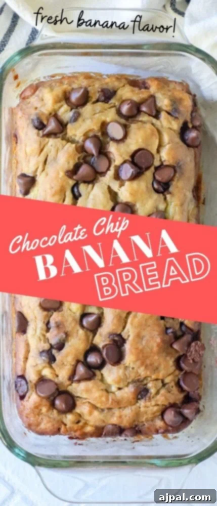 picture of banana bread in a glass loaf pan, ready to be served