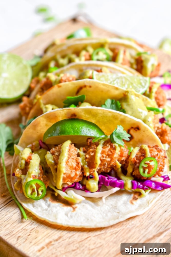 Fresh Avocado Tomatillo Salsa Recipe 5 picture of tacos drizzled with green salsa