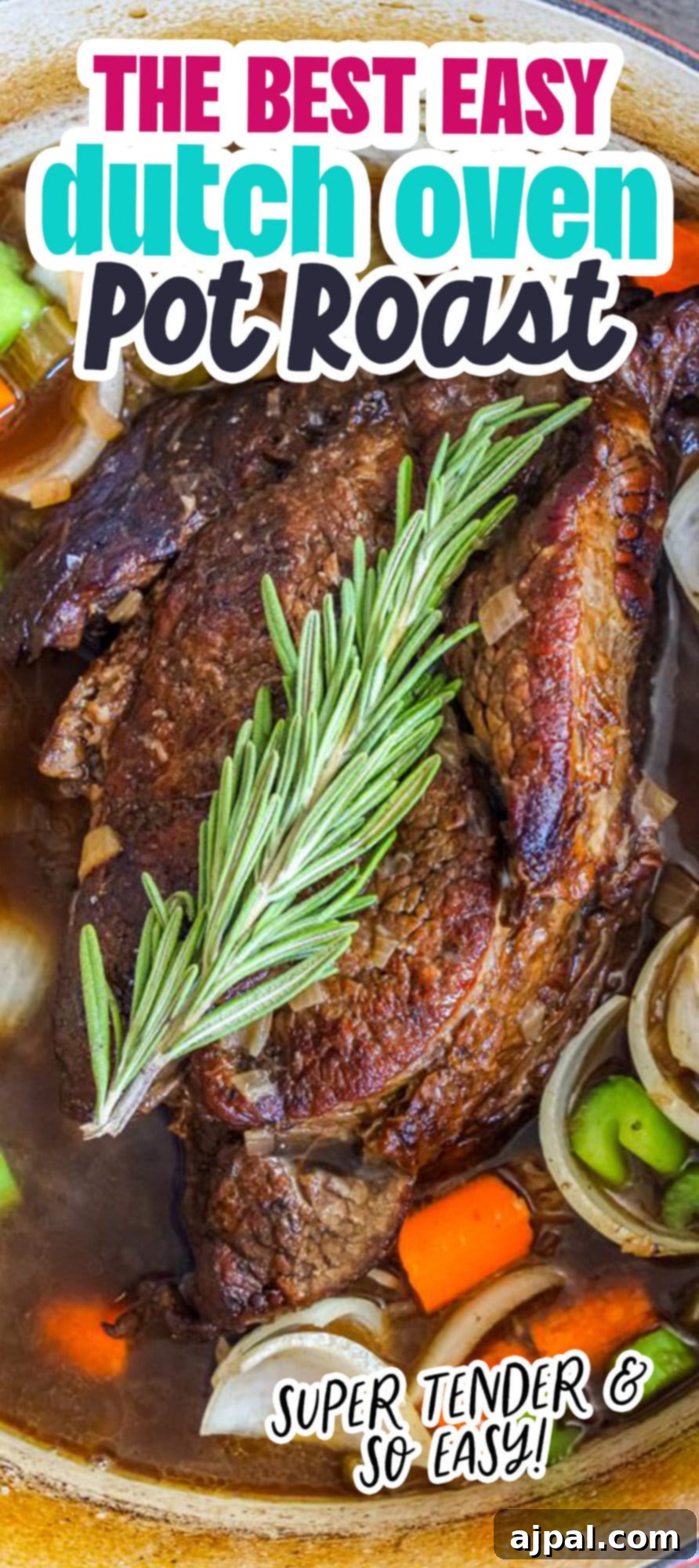 Fall-Apart Tender Pot Roast 8 The best easy Dutch oven pot roast recipe for a perfect tender keto-friendly Sunday dinner.