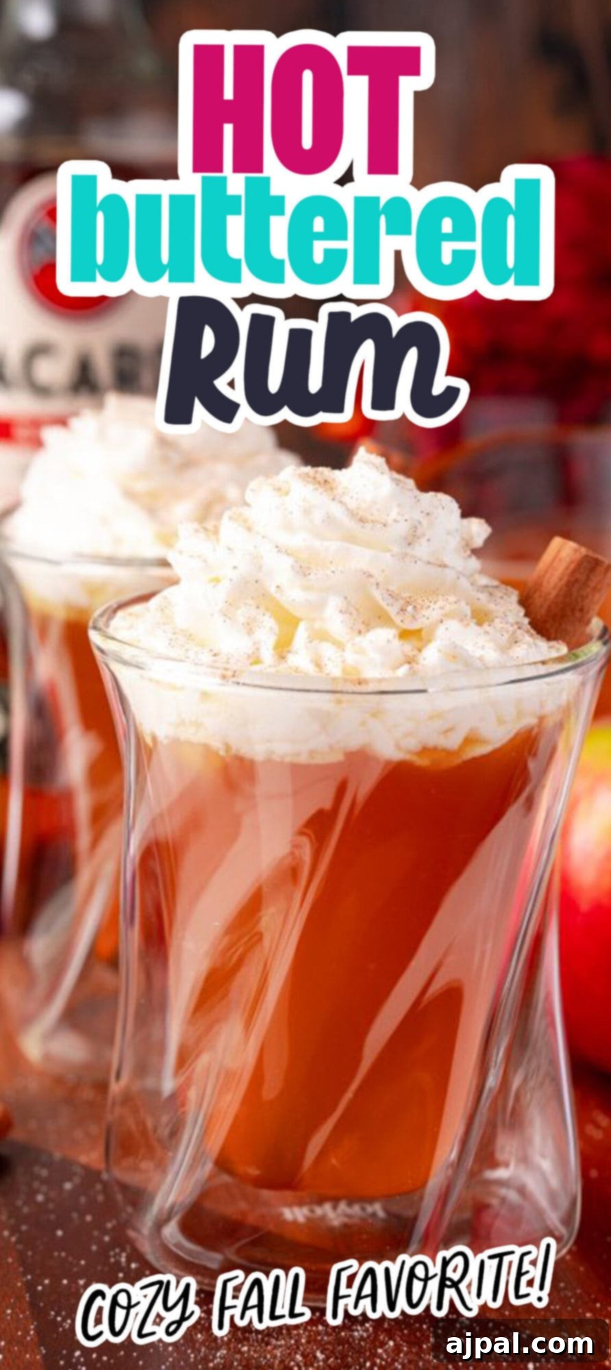 Hot buttered rum - fall favorites.