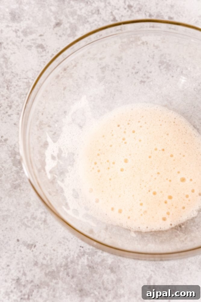 Picture of egg whites in a bowl