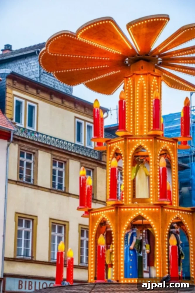 picture of heidelberg christmas market
