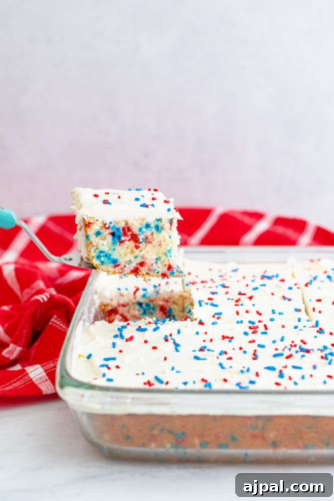 picture of sheet cake in a pan 