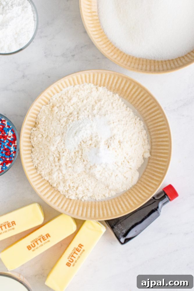 picture of flour in a bowl