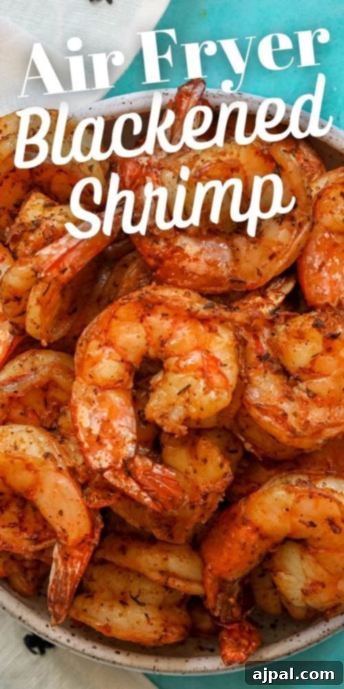 Perfectly Blackened Air Fryer Shrimp 8 Air fryer blackened shrimp recipe.