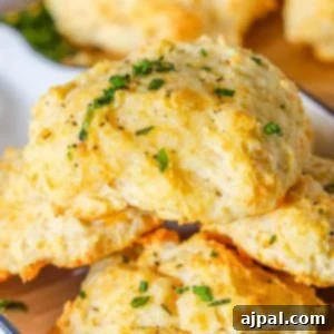 cheddar bay drop biscuit on a cutting board