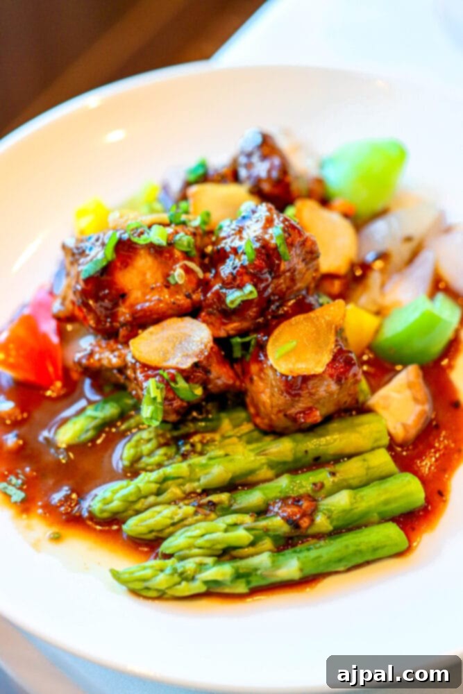 Post-Pandemic Cruising: What to Really Expect 9 picture of beef rib tips from the Harmony restaurant on the Majestic Princess Cruise ship