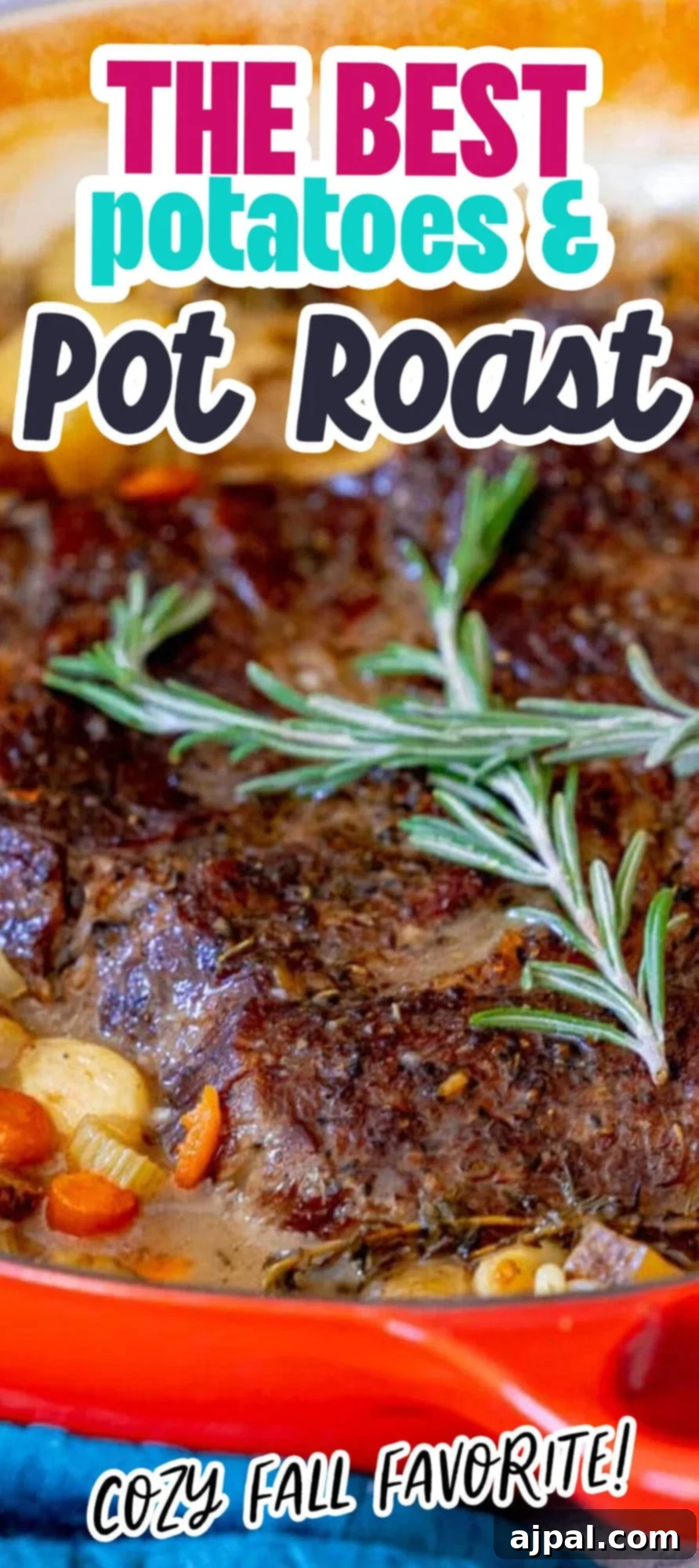 Ultimate Comfort Pot Roast with Tender Potatoes 14 The Perfect Pot Roast and Potatoes, ready to be enjoyed.