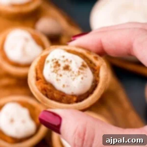 picture of hand holding mini sweet potato pie