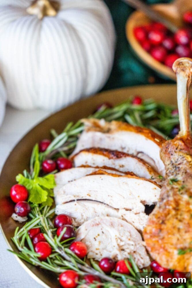 picture of a spatchcocked baked turkey on a platter