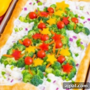 picture of christmas tree pizza