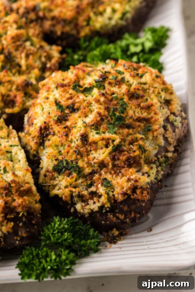 Air Fryer Longhorn Style Parmesan Crusted Steak 15 picture of steak with parmesan crust on top on a plate