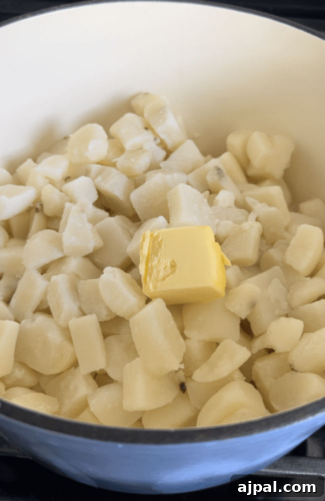 picture of butter in pan 