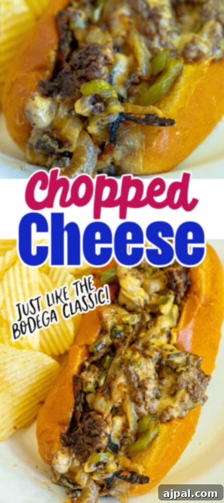 A chopped cheese sandwich on a white plate in a bun, showcasing a generous filling of meat and cheese.