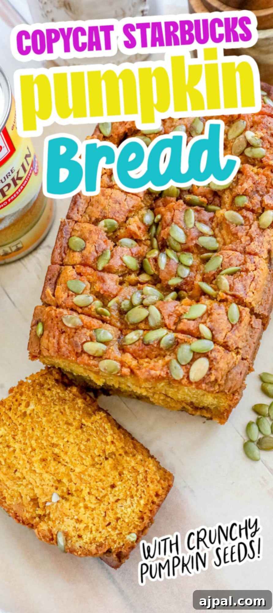 Starbucks-Inspired Pumpkin Bread 10 Copycat Starbucks pumpkin bread recipe.