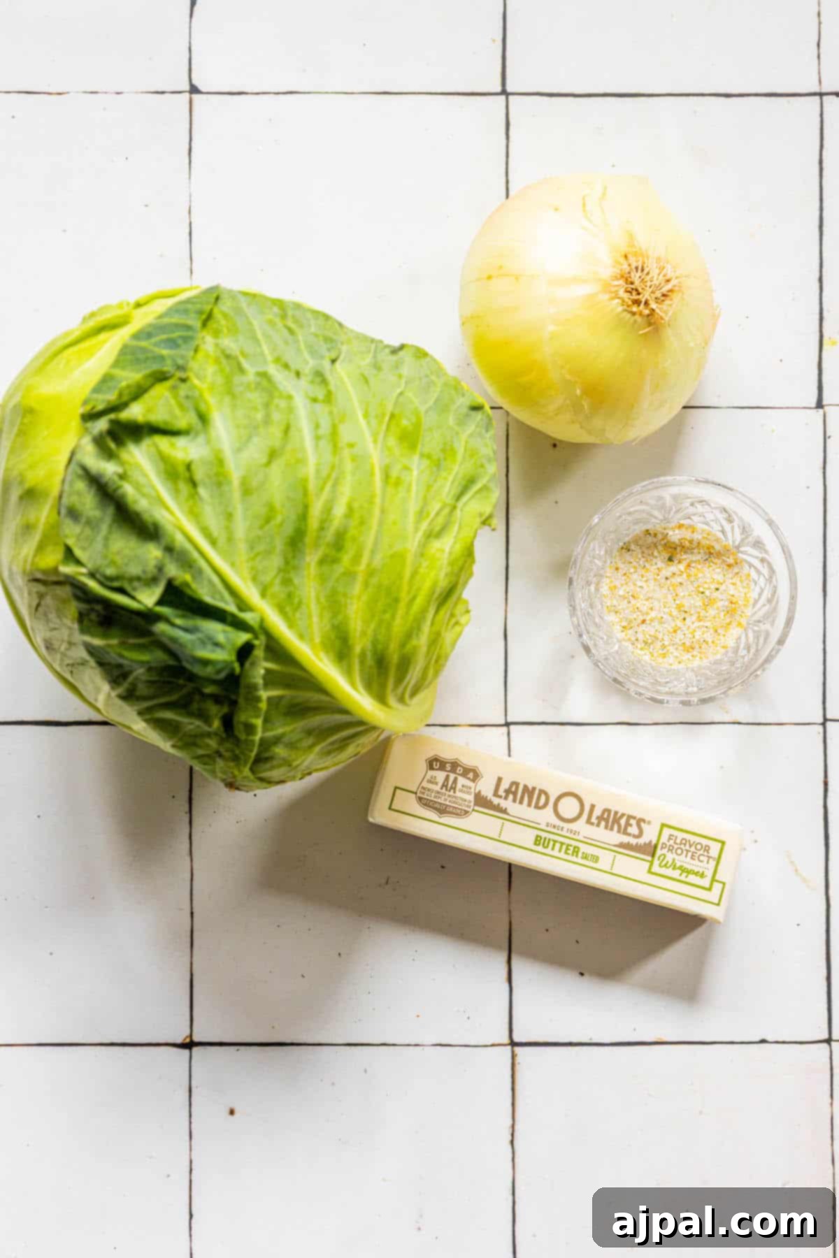 Caramelized Cabbage and Onions 5 A bowl of exquisitely caramelized cabbage and onions, showcasing its rich, golden-brown hues and tender texture.