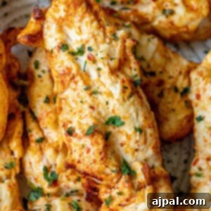 Grilled chicken tenders in Georgian Ajika seasoning with chopped cilantro on top, showcasing a vibrant and flavorful dish.