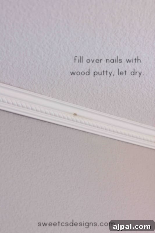 how to install crown molding