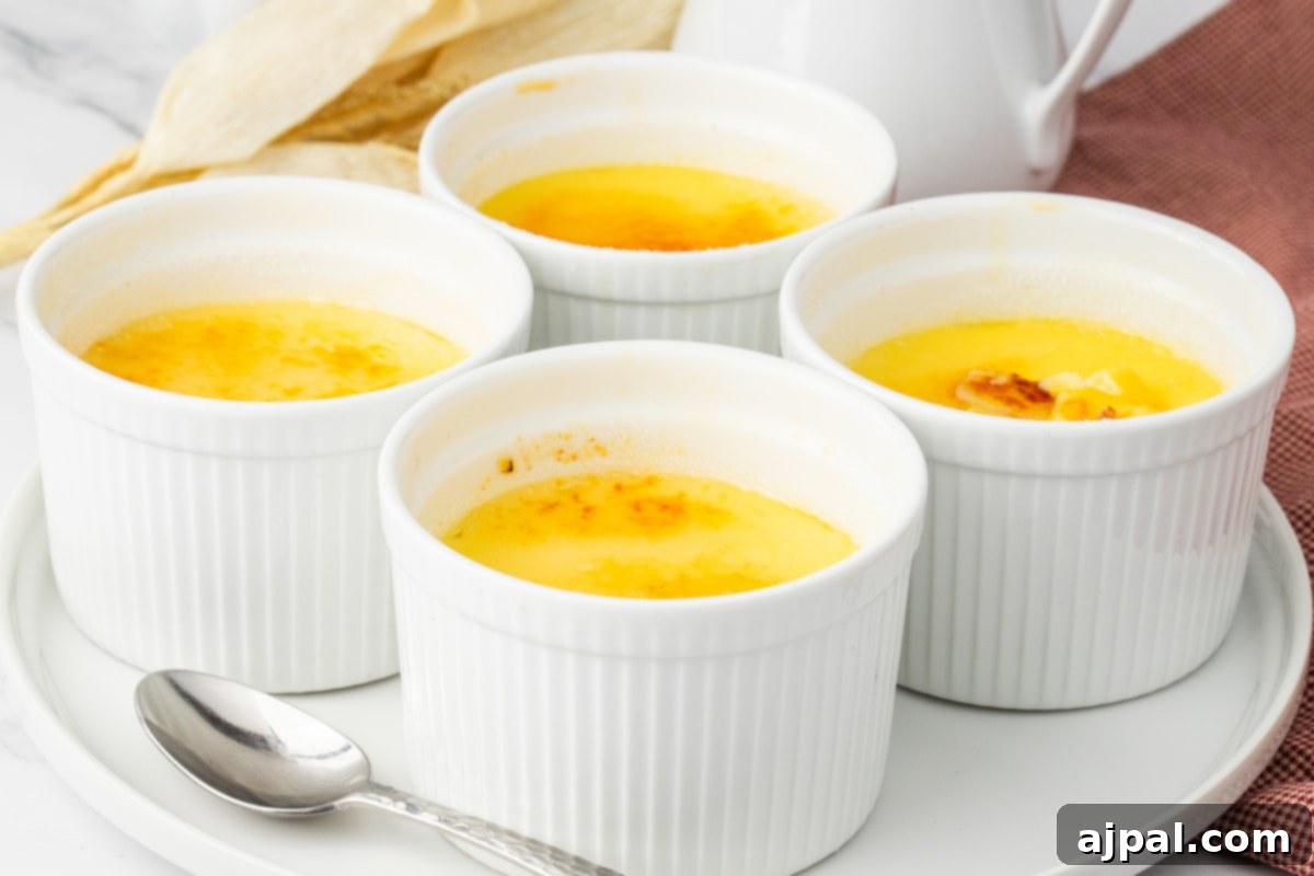 Your Instant Pot's Secret to Perfect Creme Brulee 15 Creme Brûlée in small white ramekins with burnt sugar topping