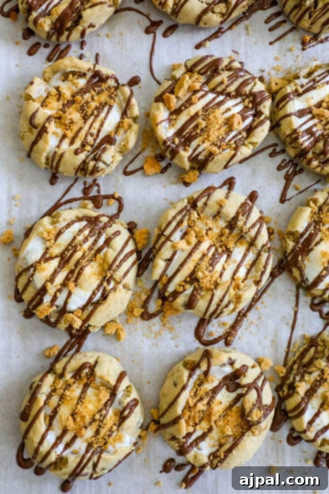 Gluten-Free S'mores Cookies 9 Gluten free s’mores cookies.