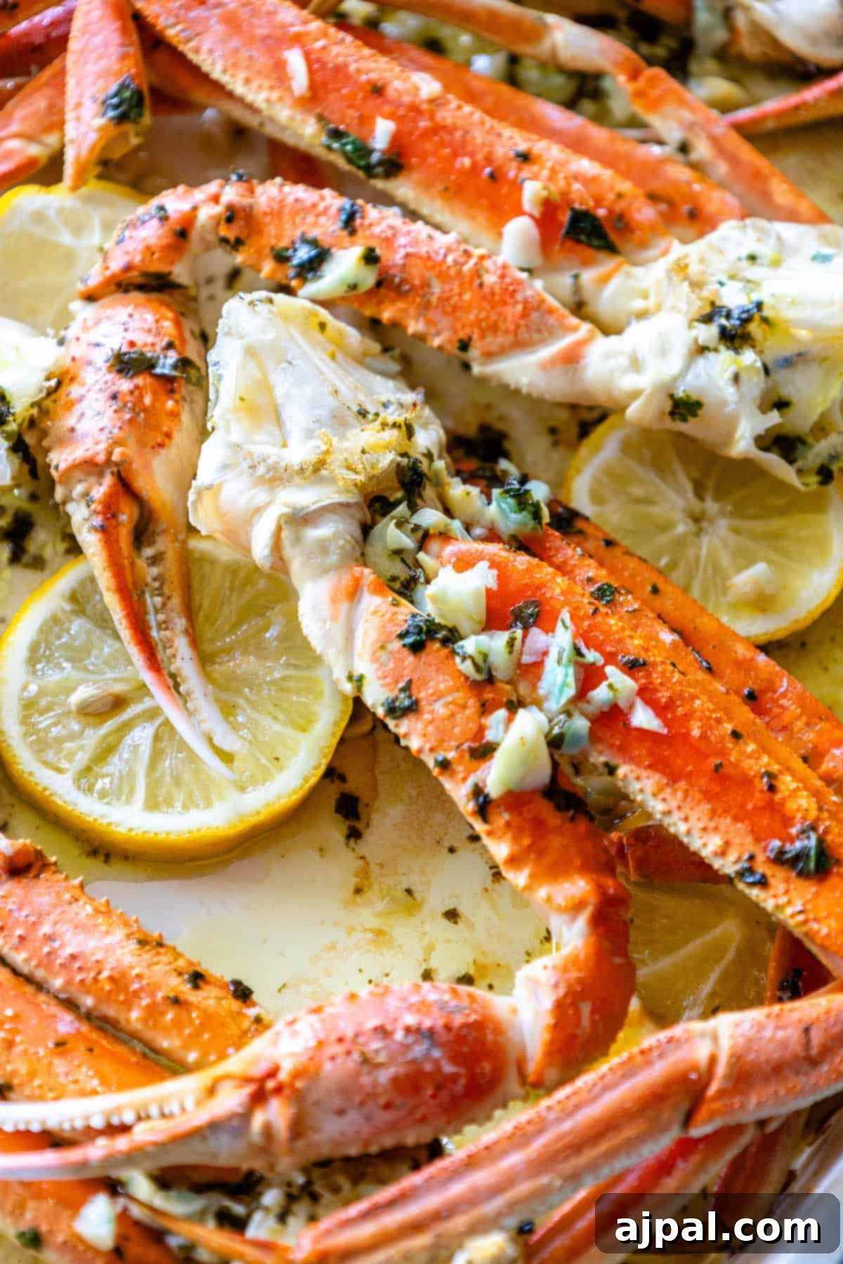 Baked Crab Legs