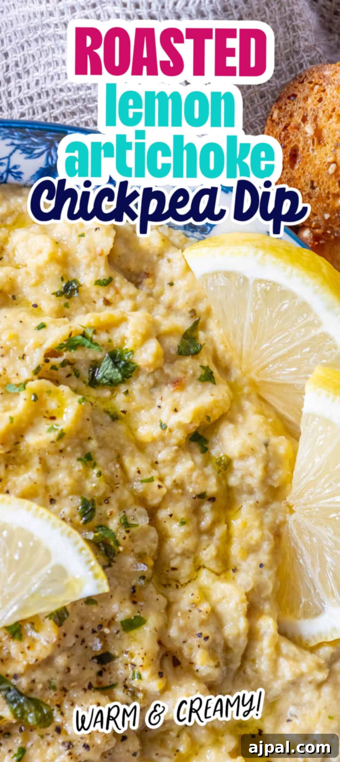 Roasted lemon artichoke dip is a flavorful and tangy appetizer that perfectly combines the taste of roasted artichoke with a hint of fresh lemon. This creamy dip is great for parties or