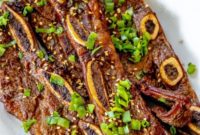 Authentic Korean Galbi Flanken Ribs