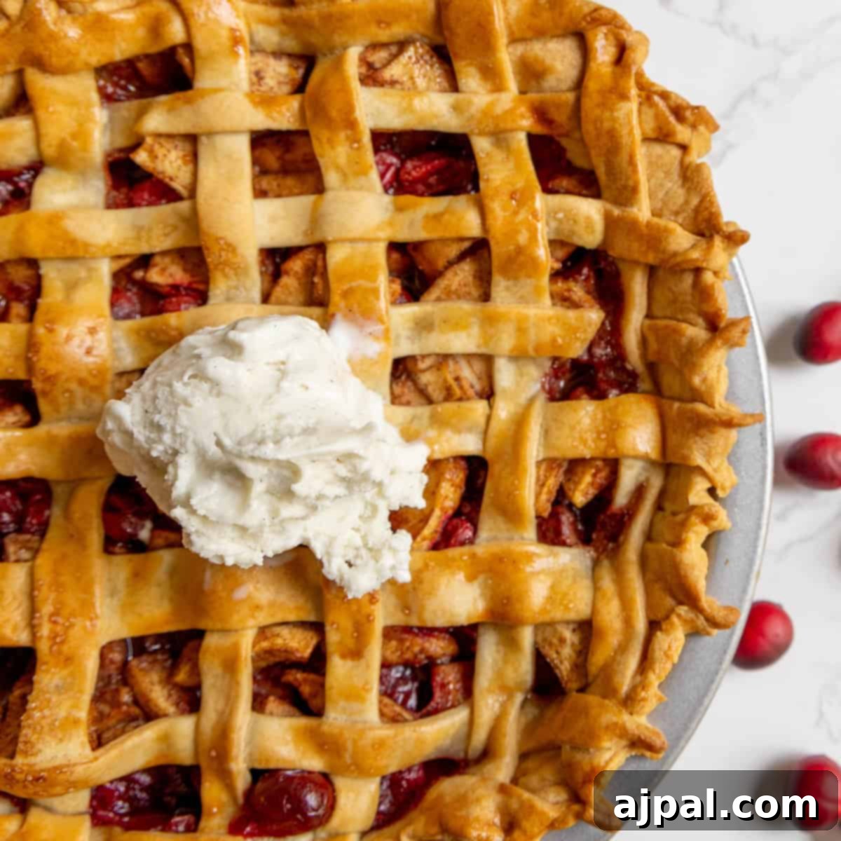 Cranberry Apple Pie Recipe