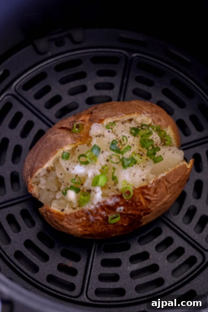 Air Fryer Baked Potato