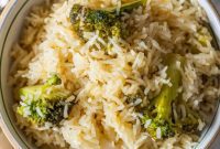 Ranch-Kissed Rice & Broccoli Bake
