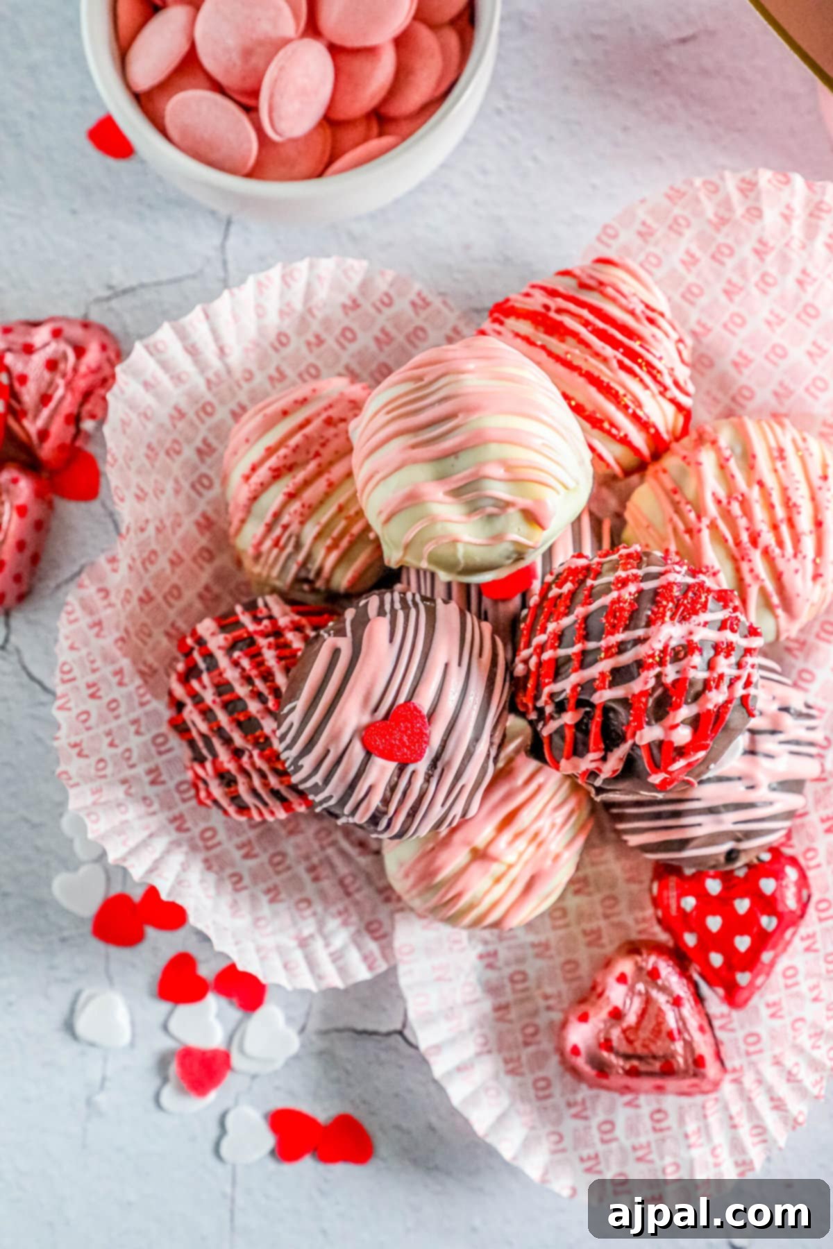 Beloved Valentine's Day Dishes 18 Red Velvet Cake Mix Truffles