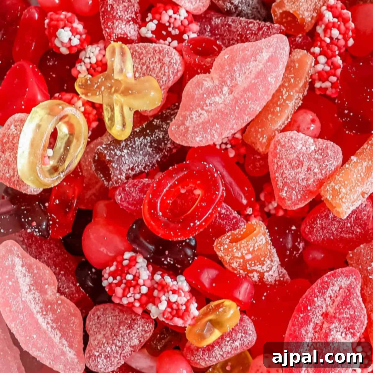 Beloved Valentine's Day Dishes 3 Valentine's Day Gummy Bears Candy Mix