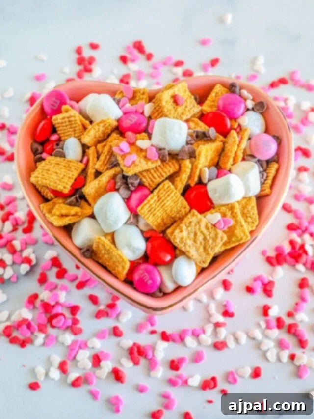 Beloved Valentine's Day Dishes 4 Valentine S'mores Snack Mix
