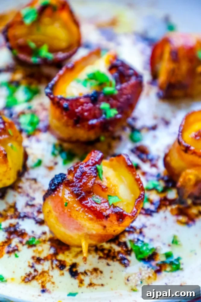Beloved Valentine's Day Dishes 6 Brown Sugar Bacon Wrapped Scallops