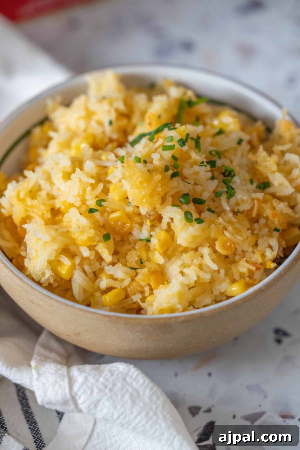 Simple Corn and Rice Recipe