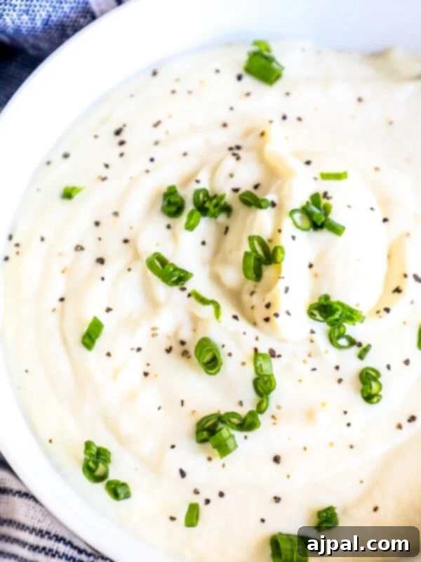 Keto Mashed Cauliflower