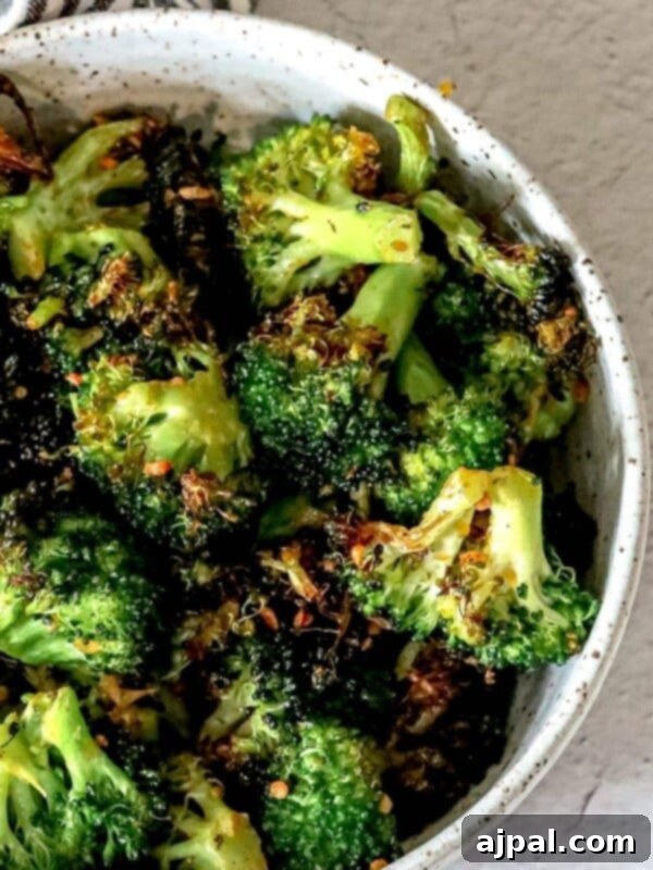 Air Fried Broccoli