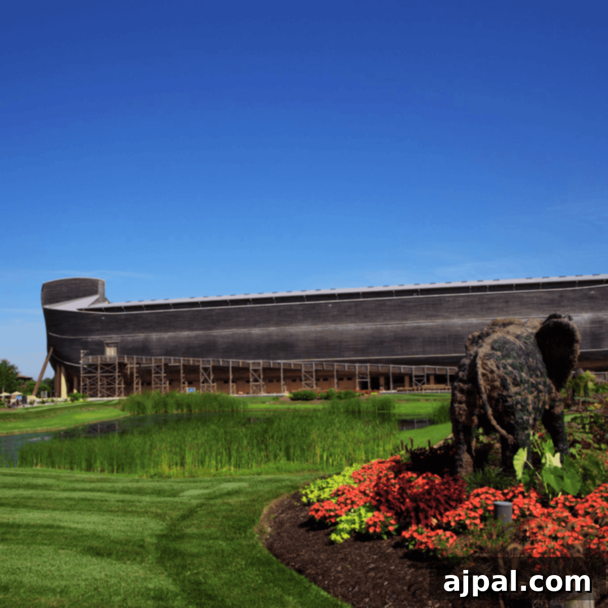 A Guide to Exploring the Ark Encounter 5 Exterior view of the Ark Encounter.