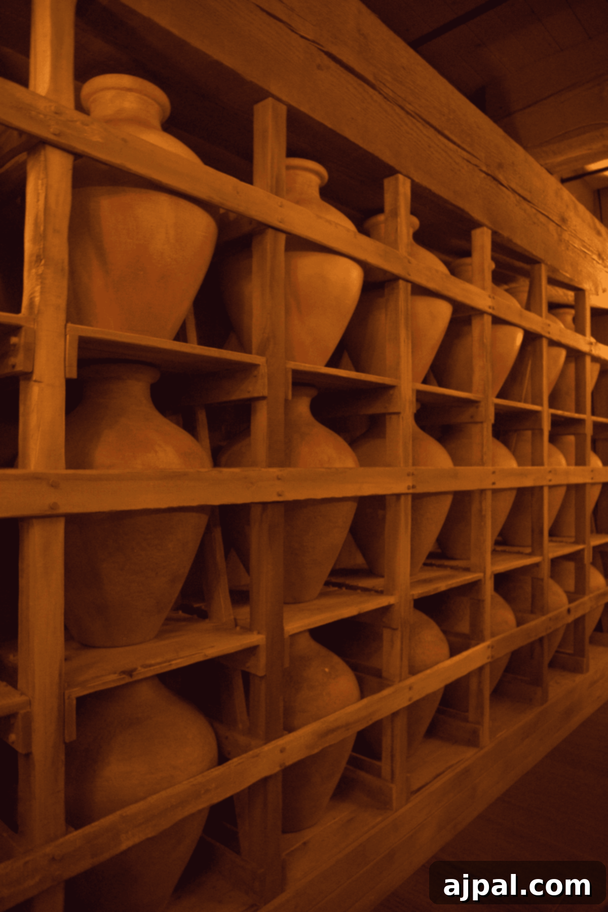 A Guide to Exploring the Ark Encounter 8 Clay pots in display inside the Ark Encounter.