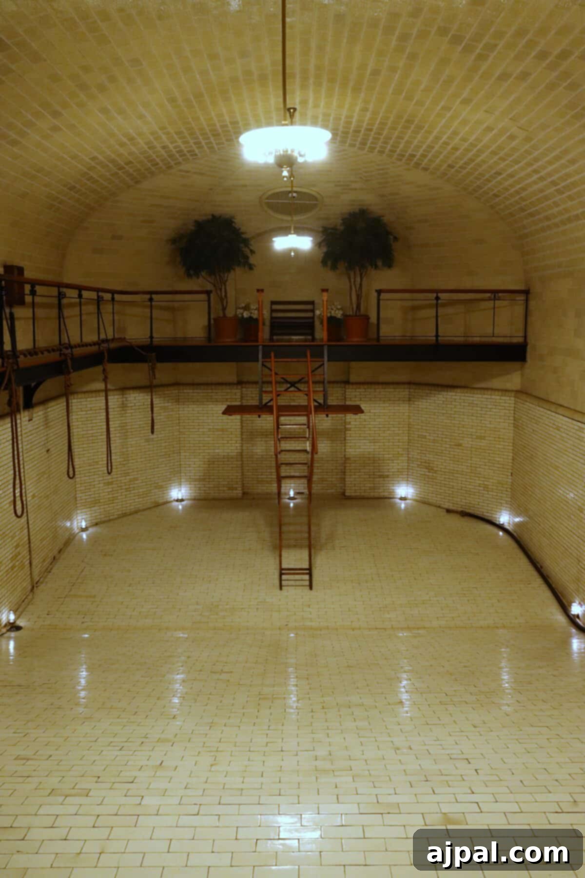 Indoor swimming pool at Biltmore