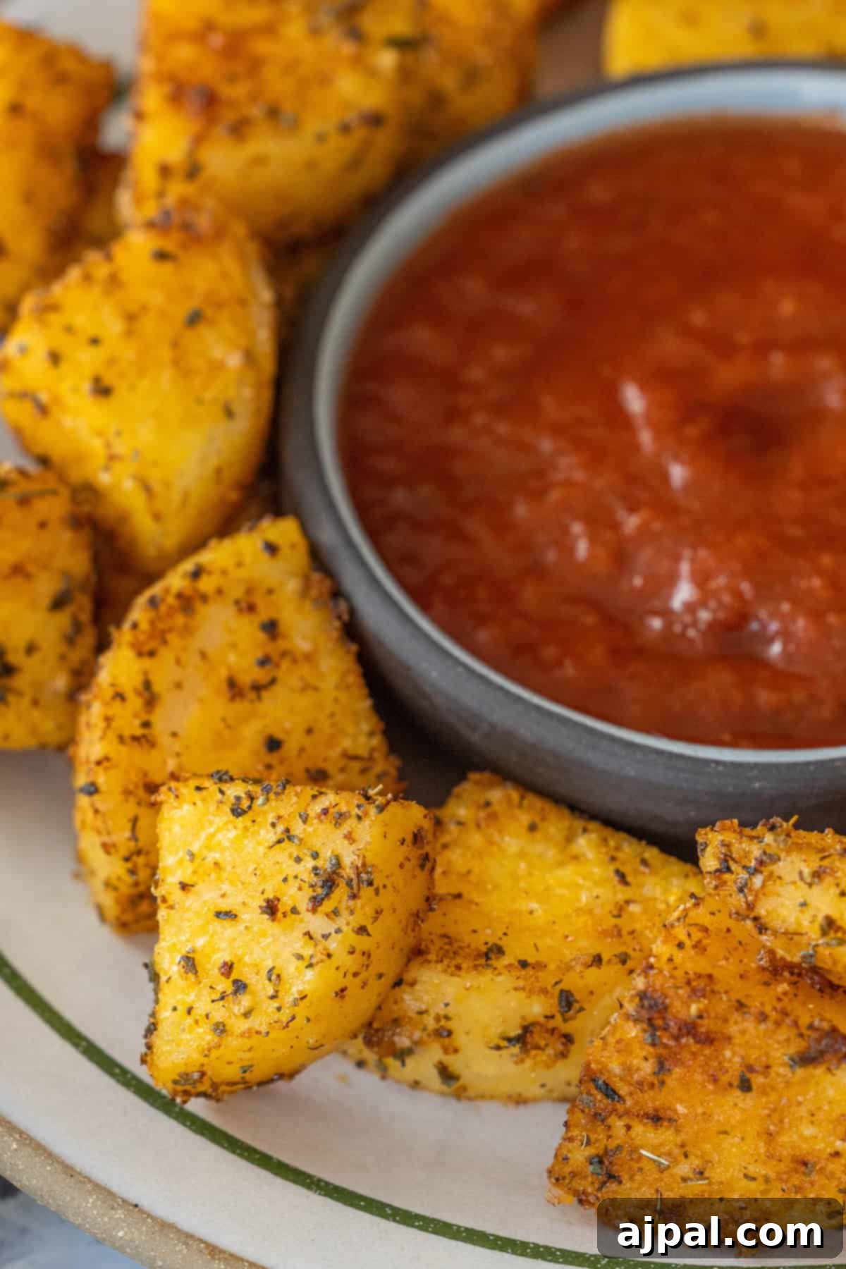 Delicious Baked Polenta Bites