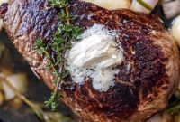 Garlic-Herb Infused Sirloin Steak