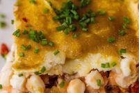 Vegan Enchilada Stack