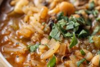 Vegan Crispy Potato Soup