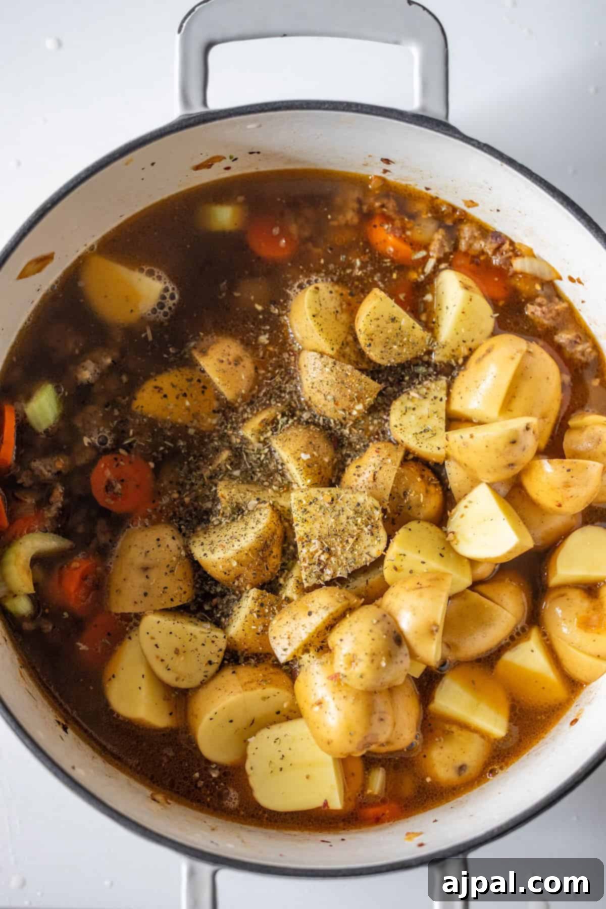 Simmering Soup