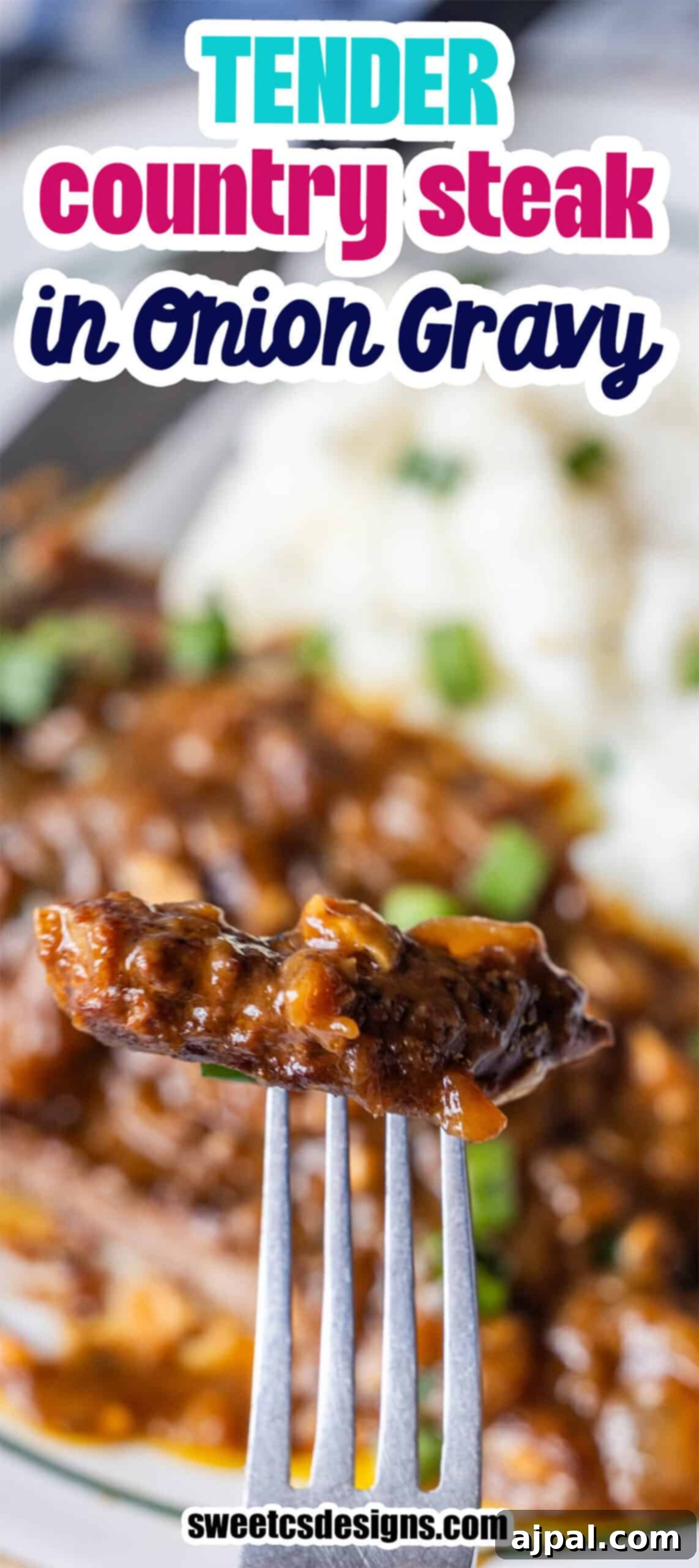 Country Steak in Gravy: A Hearty Homestyle Classic 14 Tender country steak in onion gravy.